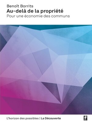 cover image of Au-delà de la propriété